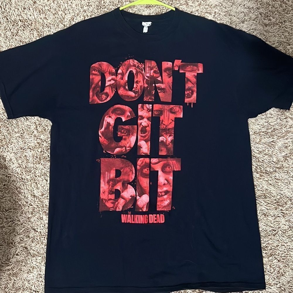 🔥🧟‍♂️ THE WALKING DEAD “Don’t‎ Git Bit”- Halloween Zombie Horror - PERFECT